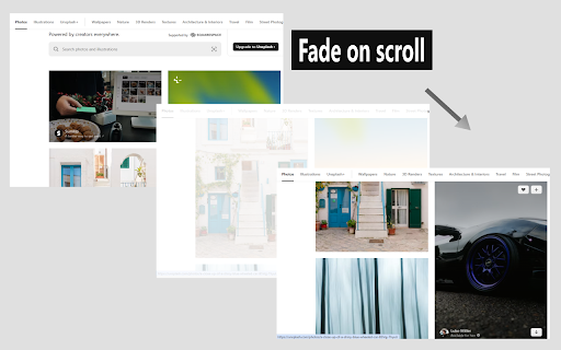 Zen Scroll  from Chrome web store to be run with OffiDocs Chromium online
