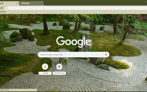 Zen Stone Garden with Ripples  from Chrome web store to be run with OffiDocs Chromium online