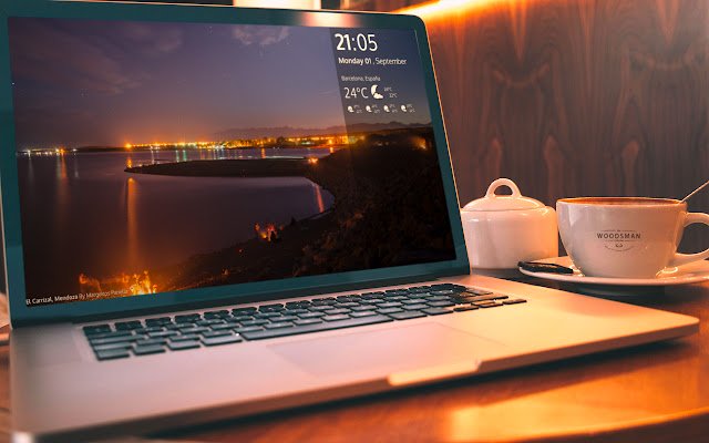 Zen tab: Beautiful, simple new tab  from Chrome web store to be run with OffiDocs Chromium online
