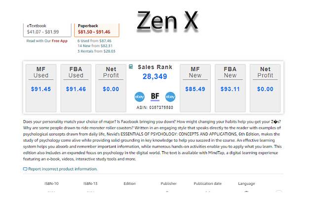 ZenX mula sa Chrome web store na tatakbo sa OffiDocs Chromium online