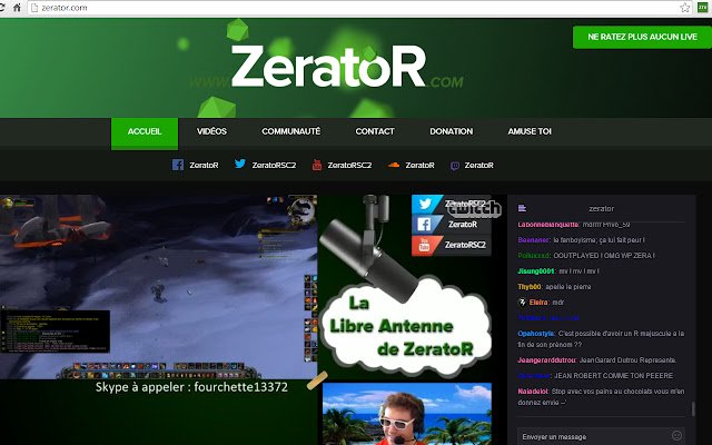 ZeratoR daripada kedai web Chrome untuk dijalankan dengan OffiDocs Chromium dalam talian