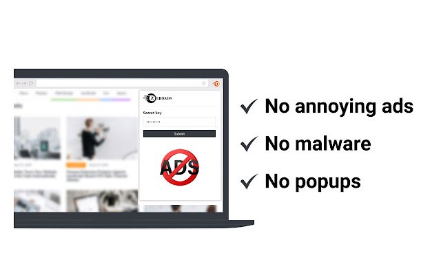 ZeroAds uit de Chrome-webwinkel wordt uitgevoerd met OffiDocs Chromium online