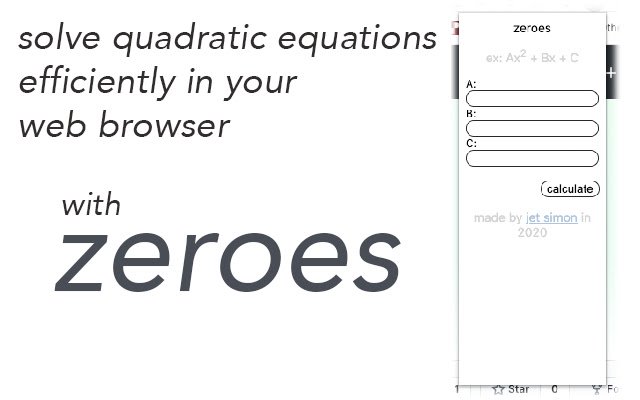 zeroes  from Chrome web store to be run with OffiDocs Chromium online