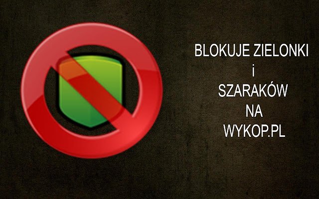 Блок Zielonka з веб-магазину Chrome, який можна запускати за допомогою OffiDocs Chromium онлайн