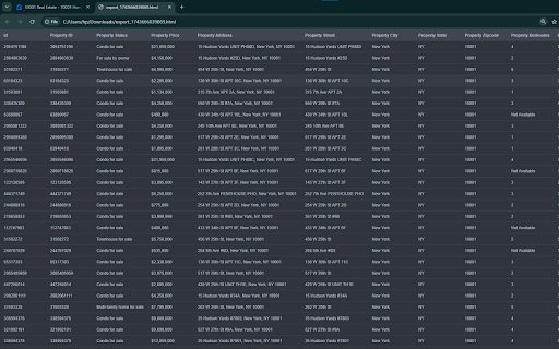Zillow Scraper: Export Properties, Agents, Reviews  more  from Chrome web store to be run with OffiDocs Chromium online