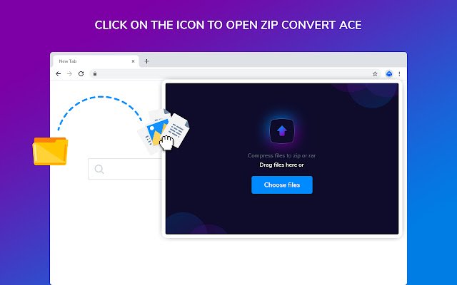 Zip Convert Ace  from Chrome web store to be run with OffiDocs Chromium online