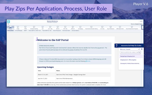 Ziplyne Demo Player React daripada kedai web Chrome untuk dijalankan dengan OffiDocs Chromium dalam talian