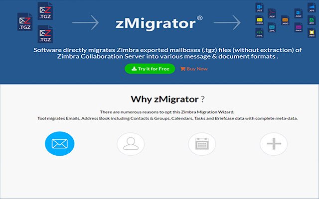 zMigrator من متجر Chrome الإلكتروني ليتم تشغيله مع OffiDocs Chromium عبر الإنترنت