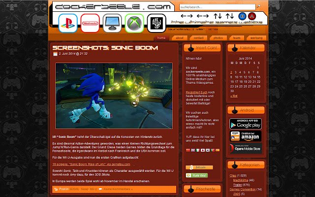 Zockerseele.com van de Chrome-webwinkel wordt uitgevoerd met OffiDocs Chromium online