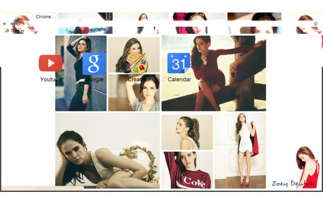 Zoey Deutch Cream  from Chrome web store to be run with OffiDocs Chromium online