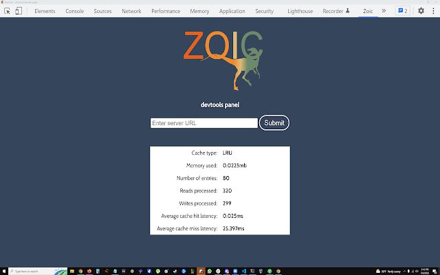 أدوات Zoic Dev من متجر Chrome الإلكتروني ليتم تشغيلها مع OffiDocs Chromium عبر الإنترنت