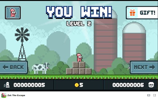 ZOI: The Escape Game Help Zoi jump to the top and return home!  from Chrome web store to be run with OffiDocs Chromium online