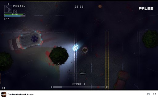 Zombie Outbreak Arena Game Can you survive the ultimate zombie outbreak?  from Chrome web store to be run with OffiDocs Chromium online