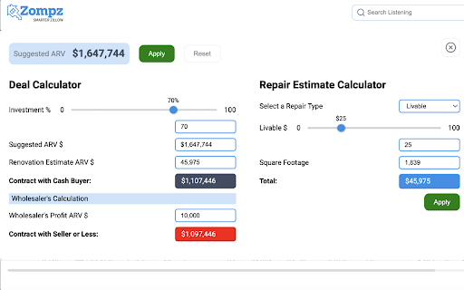 Zompz  from Chrome web store to be run with OffiDocs Chromium online