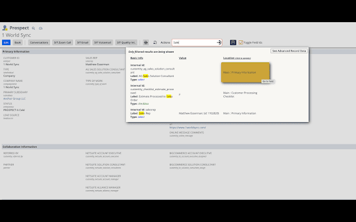 ZooKeeper (Oracle NetSuite Extension)  from Chrome web store to be run with OffiDocs Chromium online