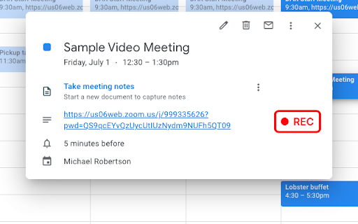 Zoomcoder Extension  from Chrome web store to be run with OffiDocs Chromium online