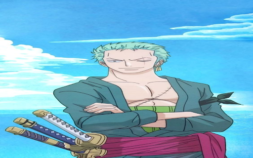 Zoro wallpapers  from Chrome web store to be run with OffiDocs Chromium online