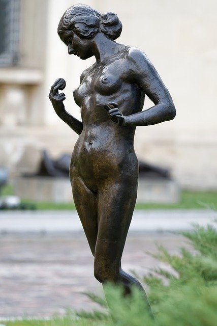 Free download sculpture woman outdoors art nude free picture to be edited with GIMP free online image editor