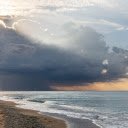 Sea and clouds  screen for extension Chrome web store in OffiDocs Chromium