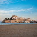 Sea, Beach and Peniscola Castle, Spain  screen for extension Chrome web store in OffiDocs Chromium