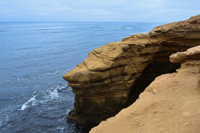 Descarga gratuita Sea California Ocean - foto o imagen gratuita para editar con el editor de imágenes en línea GIMP