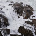 Sea foam and rocks  screen for extension Chrome web store in OffiDocs Chromium