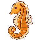 Seahorses  screen for extension Chrome web store in OffiDocs Chromium