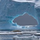 Seals Repose Under an Icy Arch  screen for extension Chrome web store in OffiDocs Chromium