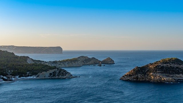 دانلود رایگان عکس طبیعت آسمان آبی جزایر اقیانوس دریا برای ویرایش با ویرایشگر تصویر آنلاین رایگان GIMP