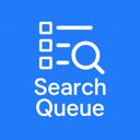 Search Queue  screen for extension Chrome web store in OffiDocs Chromium