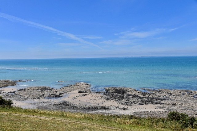 Bezpłatne pobieranie Seascape panoramiczny widok morze bezpłatny obraz do edycji za pomocą bezpłatnego internetowego edytora obrazów GIMP