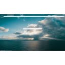 Seascape Under Sunlight Covered by Clouds  screen for extension Chrome web store in OffiDocs Chromium