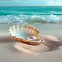 Seashell on the beach wallpaper  screen for extension Chrome web store in OffiDocs Chromium