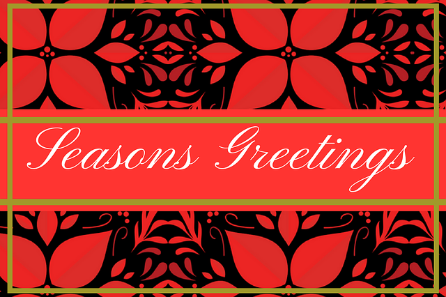 Libreng download Seasons Greetings Christmas - libreng ilustrasyon na ie-edit gamit ang GIMP online image editor