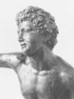 Free download Seated Bacchic statuette free photo or picture to be edited with GIMP online image editor