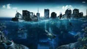 Free download sea-water-dolphin-building-city-mermaid-turtle-skyscraper free photo or picture to be edited with GIMP online image editor