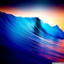 Sea Wave Theme  screen for extension Chrome web store in OffiDocs Chromium