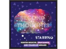 Free download Second Thoughts Podcast Artwork 1400 X 1400 free photo or picture to be edited with GIMP online image editor