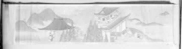 Free download Section of a Narrative Scroll and Two Cloth Wrappings and Box free photo or picture to be edited with GIMP online image editor