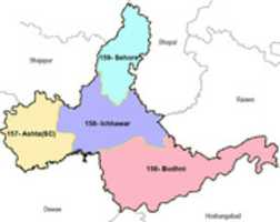 Free download sehore_district_madhya_pradesh_election_2018_map free photo or picture to be edited with GIMP online image editor
