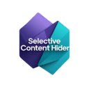 Selective Content Hider  screen for extension Chrome web store in OffiDocs Chromium