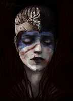 Free download Senua [ Hellblade Fanart ] free photo or picture to be edited with GIMP online image editor
