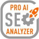 SEO Analyzer Pro AI  screen for extension Chrome web store in OffiDocs Chromium