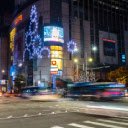 Seoul street night live wallpaper  screen for extension Chrome web store in OffiDocs Chromium