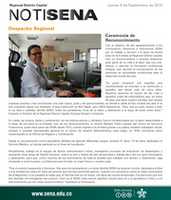 Free download Septiembre 8 NOTISENA 2016 Linkeada 01 free photo or picture to be edited with GIMP online image editor