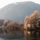 Serene Mountain Lake Reflection in Morning Light  screen for extension Chrome web store in OffiDocs Chromium