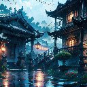 Serenity in the Rain  screen for extension Chrome web store in OffiDocs Chromium