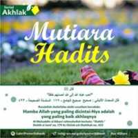 Free download Serial Akhlak Mutiara Hadits Hamba Yang Paling Dicintai Allah Adalah Yang Paling Baik Akhlaknya free photo or picture to be edited with GIMP online image editor