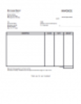 Gratis download Service Invoice Template 2 DOC-, XLS- of PPT-sjabloon gratis te bewerken met LibreOffice online of OpenOffice Desktop online