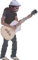 Free download Seu Madruga playing guitar (Gif) free photo or picture to be edited with GIMP online image editor
